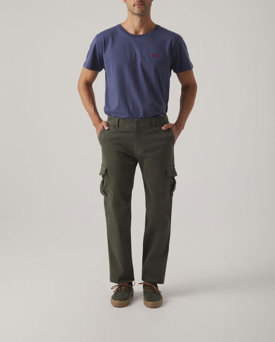 Imagen 0 de PANTALON BRANDO CARGO VERDE OSCURO