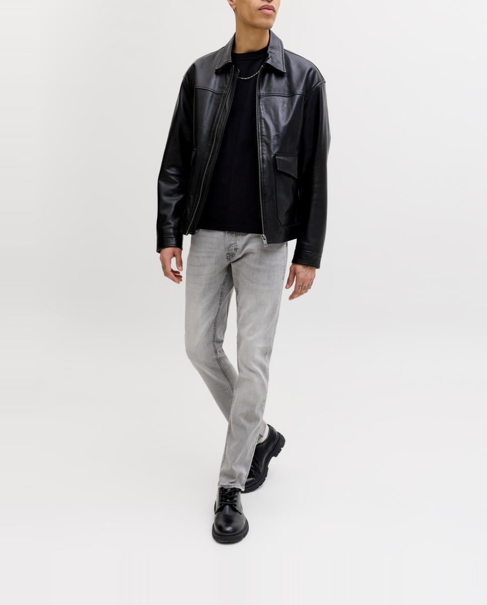 Imagen 0 de Vaquero slim fit tiro stonewash de hombre
