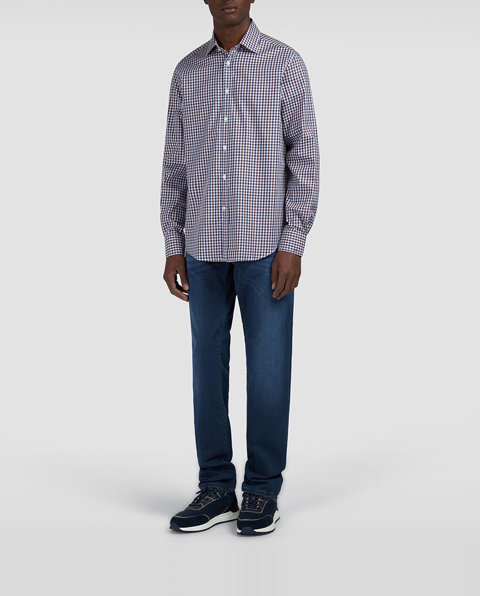 Imagen 0 de Pantalón denim de hombre 5 bolsillos fleece tallas grandes