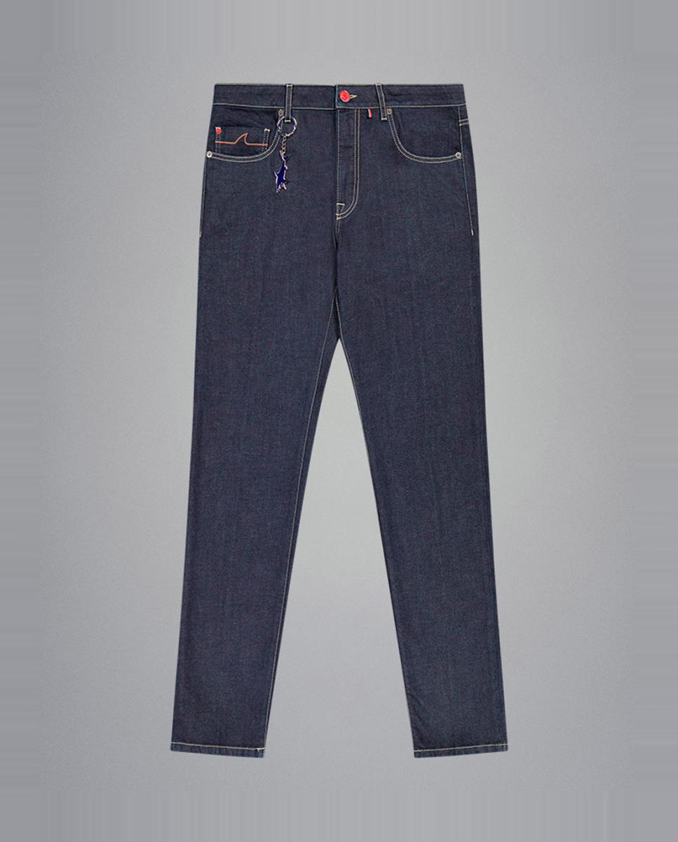 Imagen 0 de Pantalón denim de hombre 5 bolsillos tallas grandes