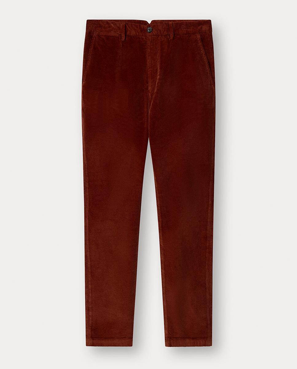 Imagen 0 de Pantalón chino de hombre de pana corte regular