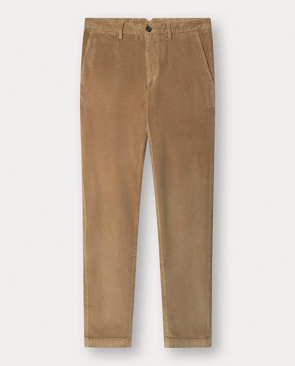 Imagen 0 de Pantalón chino de hombre de pana corte regular