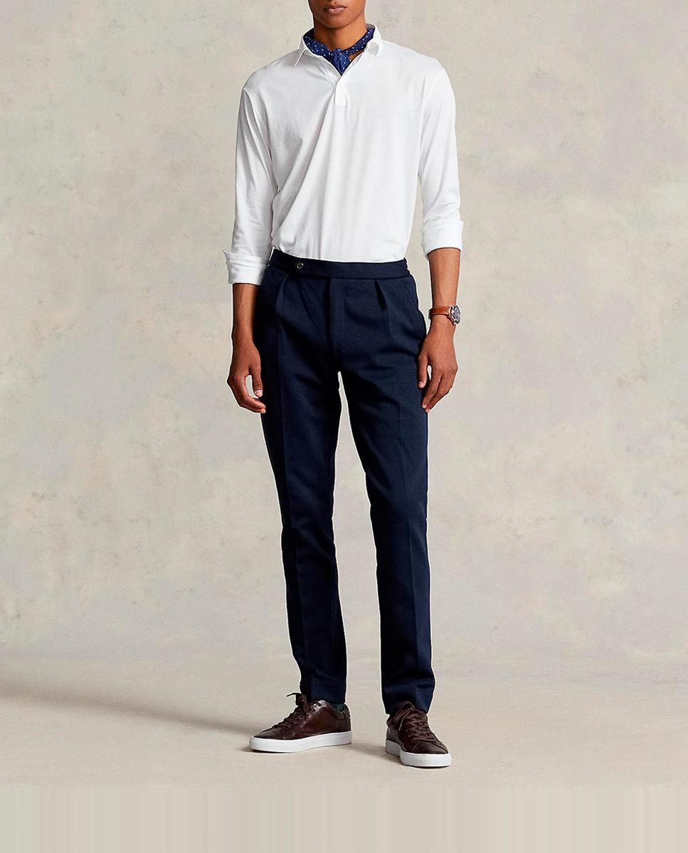 Imagen 0 de Pantalón de vestir de hombre de punto doble Straight Fit