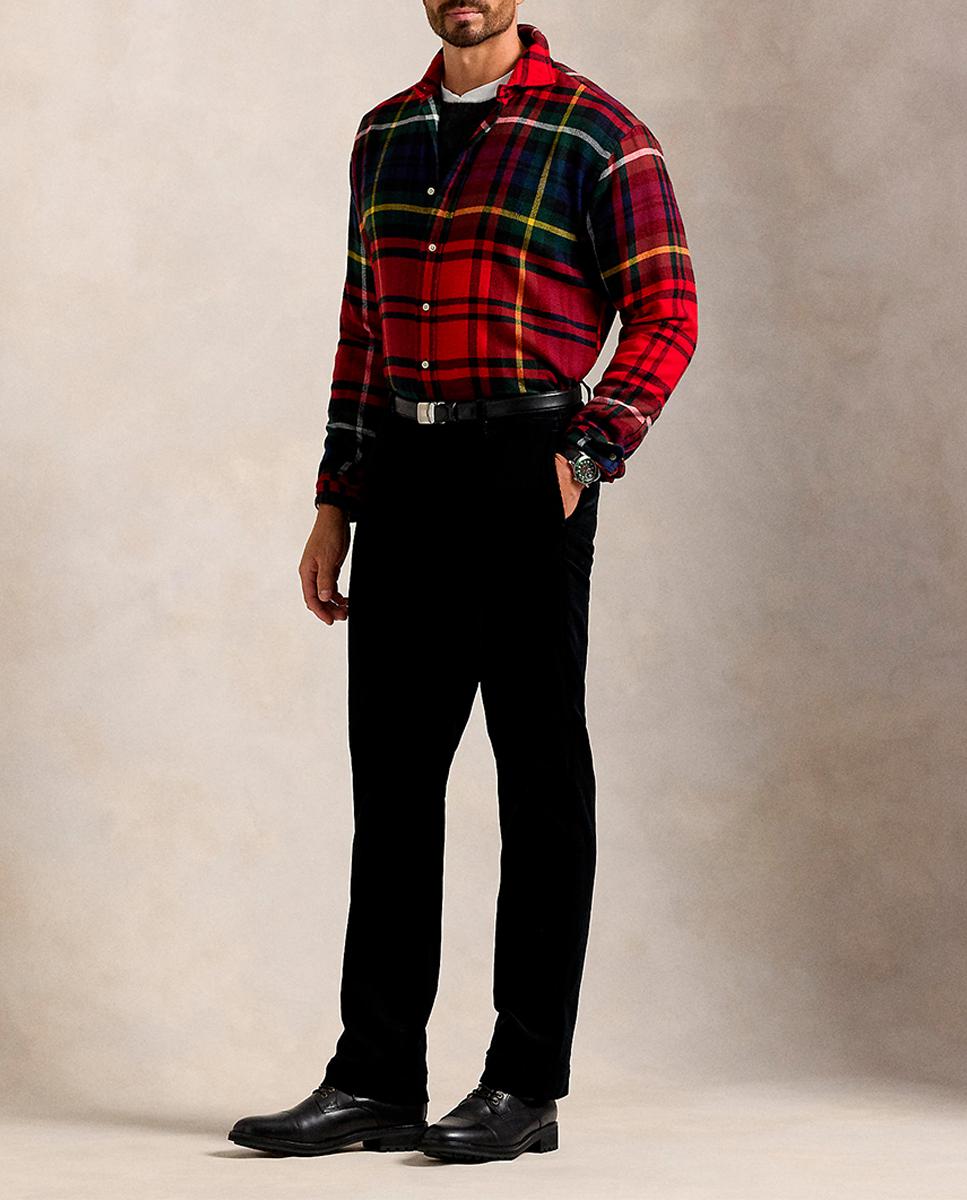 Imagen 0 de Pantalón de pana de hombre Straight Fit elásticos tallas grandes