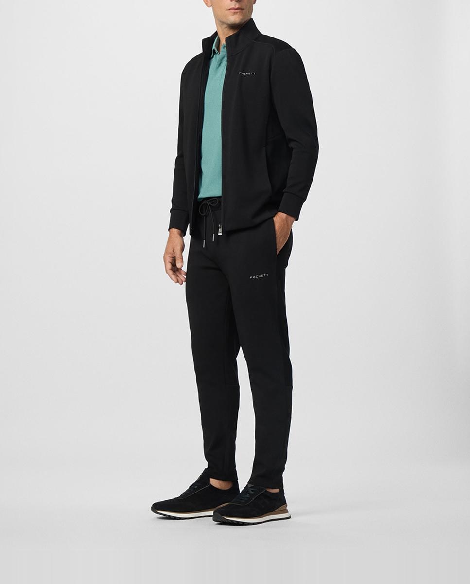 Imagen 0 de Pantalón de hombre jogger sport con logo tallas grandes