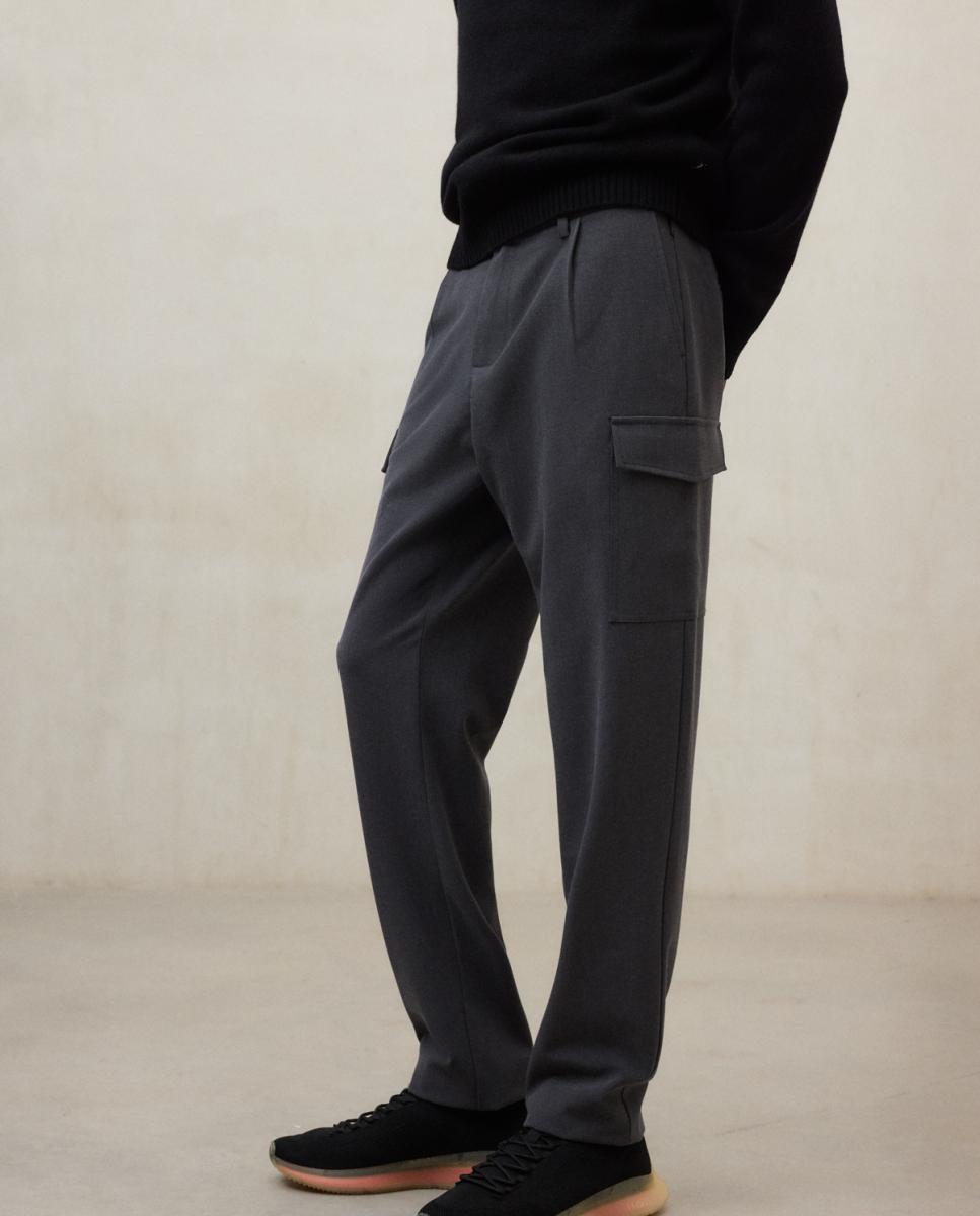 Imagen 0 de Pantalones hombre trabillas para citurón.