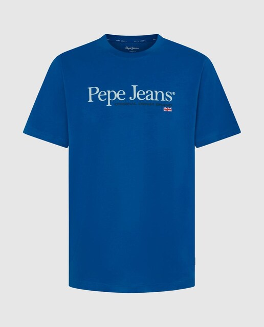 Imagen 0 de Camiseta de hombre manga corta con logotipo