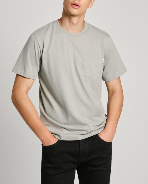 Imagen 0 de Camiseta de hombre manga corta con bolsillo