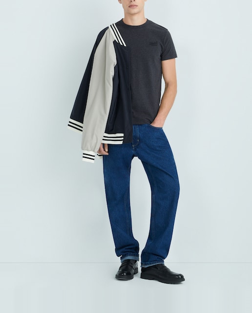 Imagen 0 de Camiseta de algodón orgánico con logotipo Essential