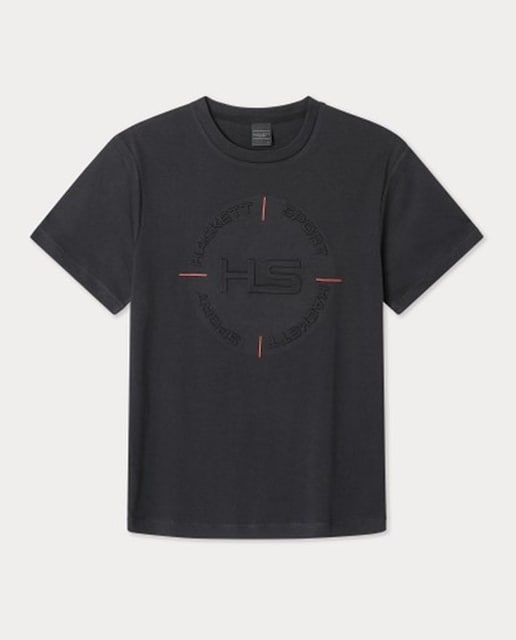 Imagen 0 de Camiseta de algodón con gráfico de Hackett.