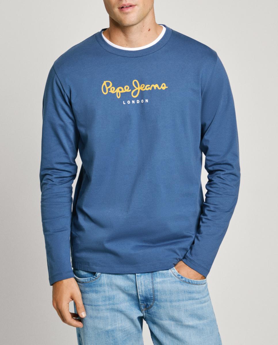 Imagen 0 de Camiseta de hombre manga larga corte regular