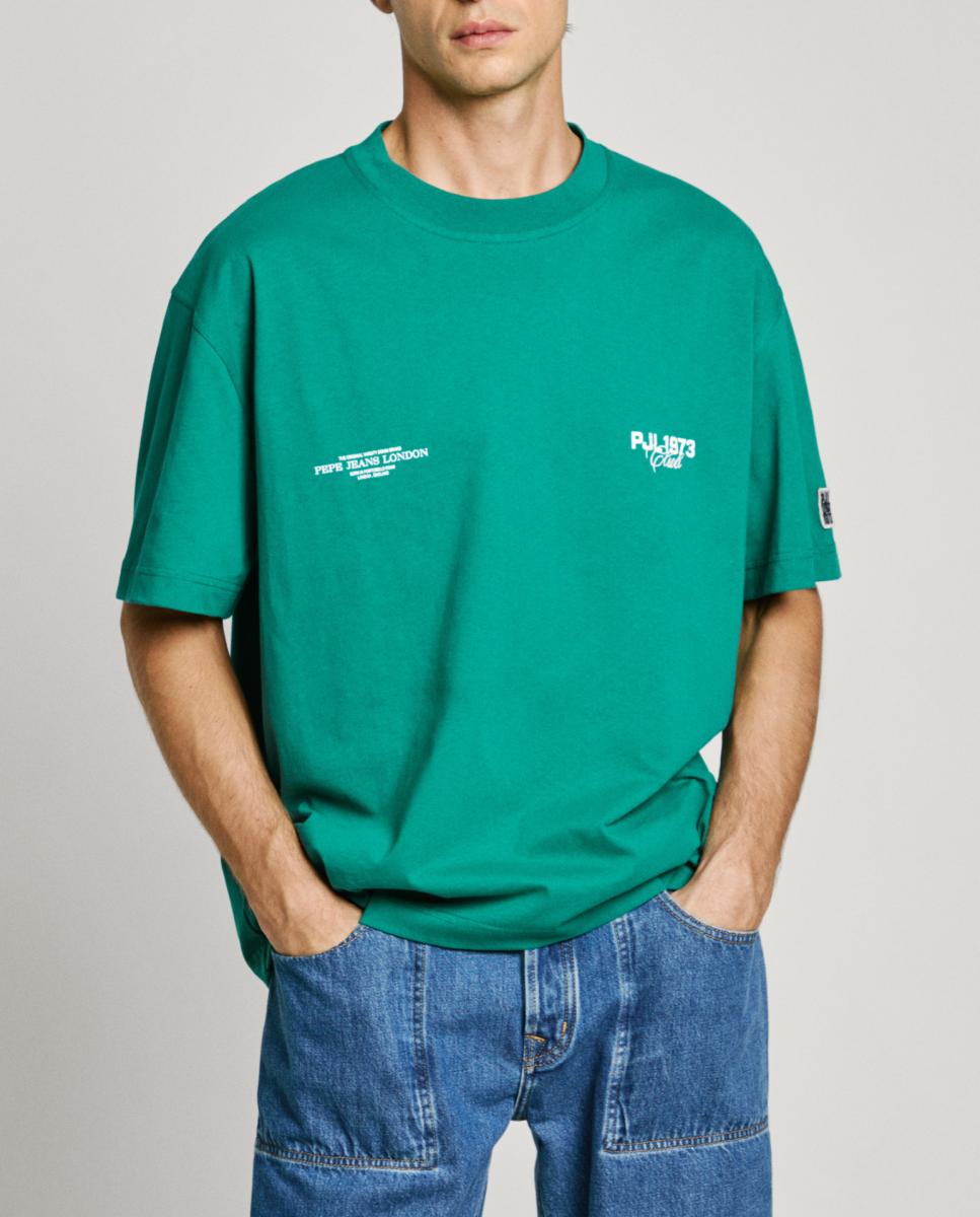 Imagen 0 de Camiseta de hombre manga corta corte relajado