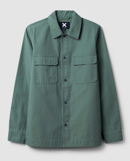 Imagen 0 de Camisa confeccionada con tejido antidesgarro Ripstop con bolsillos superiores en la parte delantera de hombre