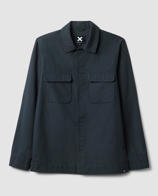 Imagen 0 de Camisa confeccionada con tejido antidesgarro Ripstop con bolsillos superiores en la parte delantera de hombre