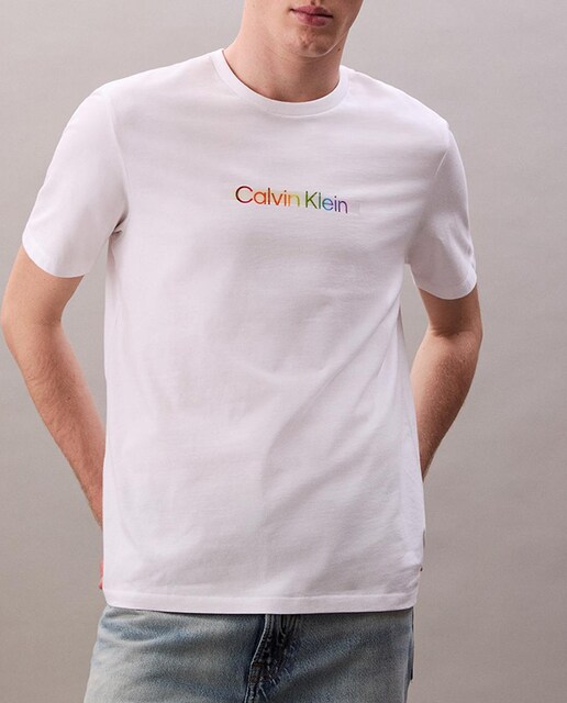 Imagen 0 de Camiseta hombre con logo pride