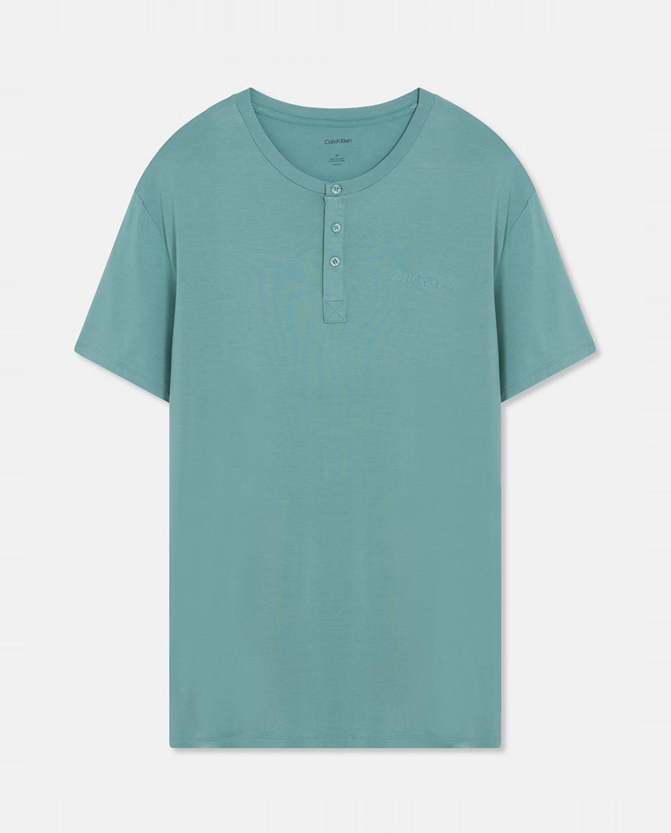 Imagen 0 de Camiseta de manga corta con cuello panadero