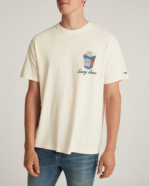 Imagen 0 de Camiseta de hombre relaxed fit con espalda estampada