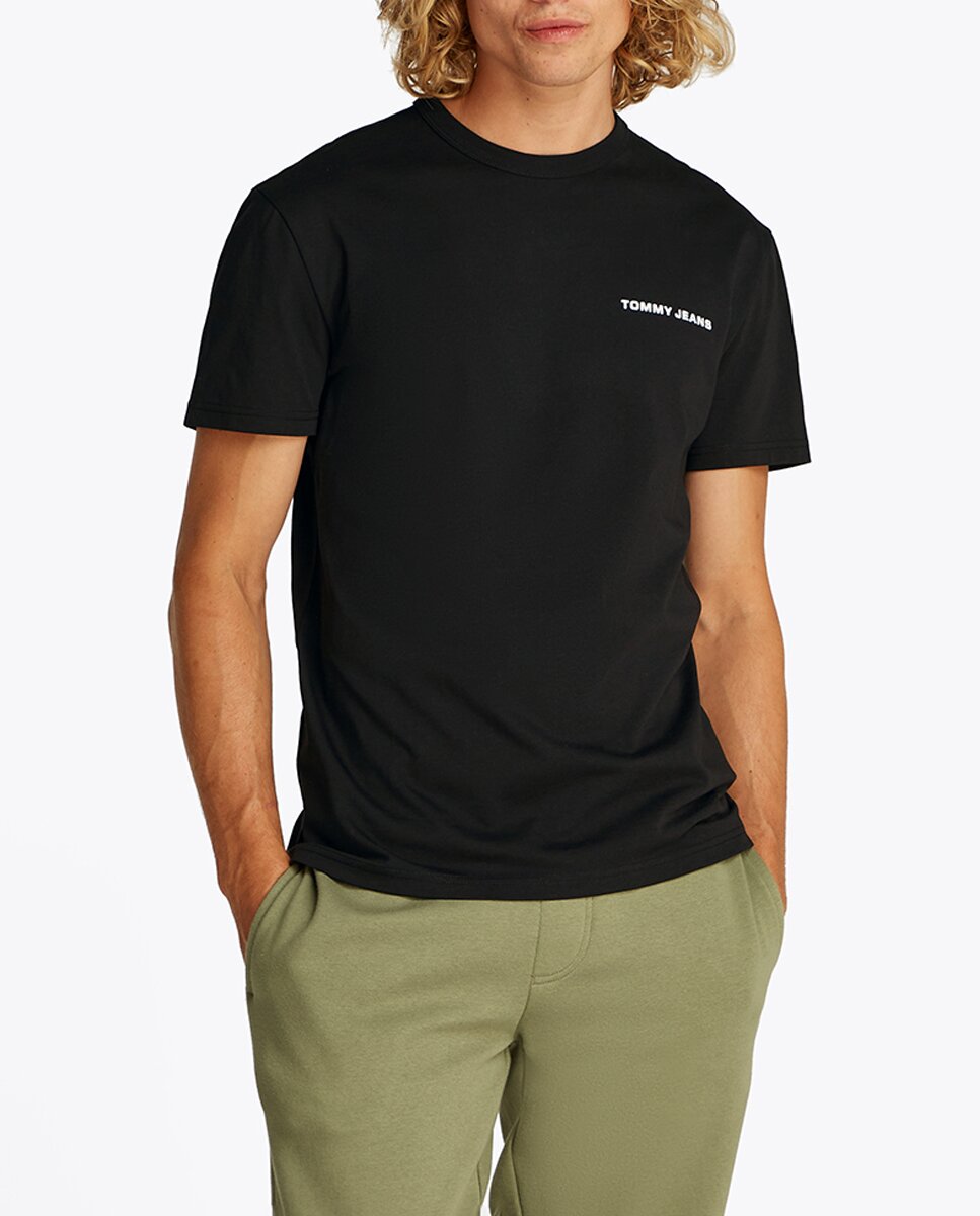 Imagen 0 de Camiseta de hombre con logo estampado en la espalda y fit regular