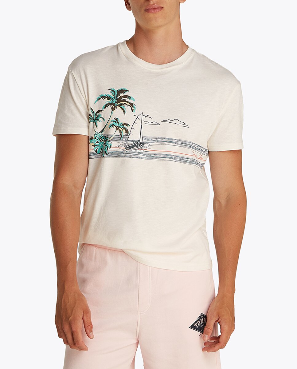 Imagen 0 de Camiseta de hombre de manga corta y fit regular