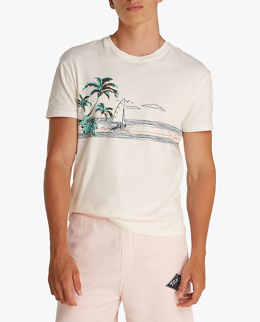 Imagen 0 de Camiseta de hombre de manga corta y fit regular