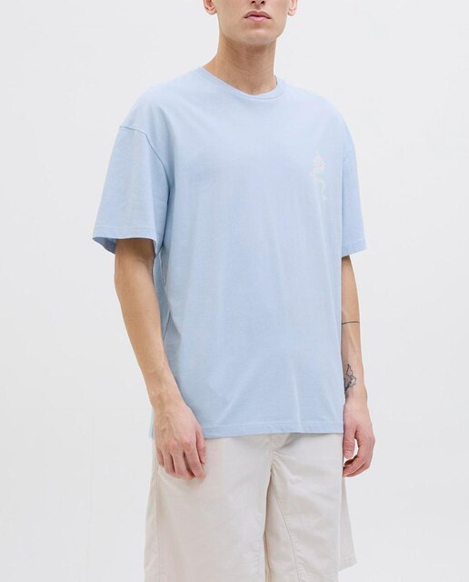 Imagen 0 de Camiseta de hombre manga corta serigrafiado lateral