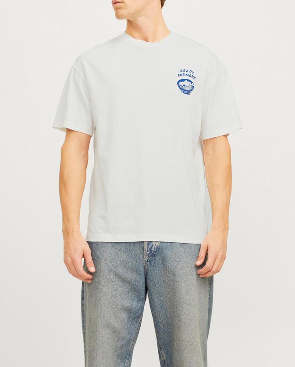 Imagen 0 de Camiseta de hombre manga corta serigrafiado lateral