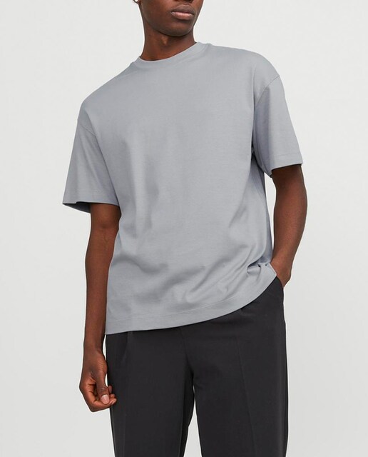 Imagen 0 de Camiseta de mangas cortas lisa de hombre