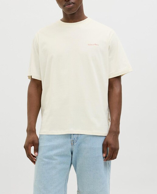 Imagen 0 de Camiseta de hombre manga corta con serigrafiado en lateral