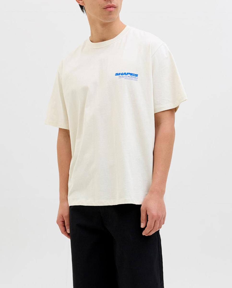 Imagen 0 de Camiseta de hombre manga corta con print frontal y trasero