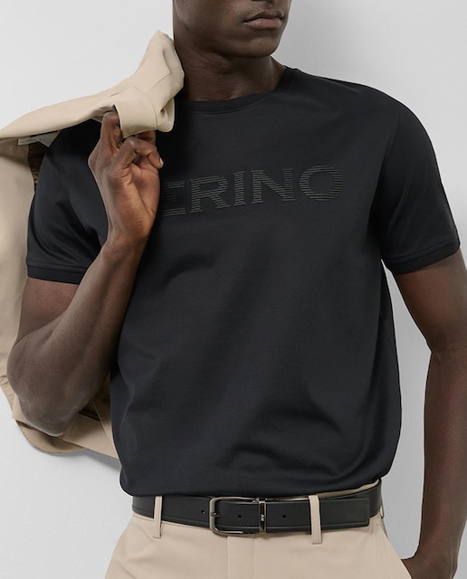 Imagen 0 de Camiseta de hombre manga corta con logo relieve pecho