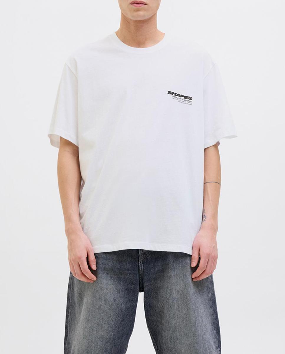 Imagen 0 de Camiseta de hombre manga corta con print frontal y trasero