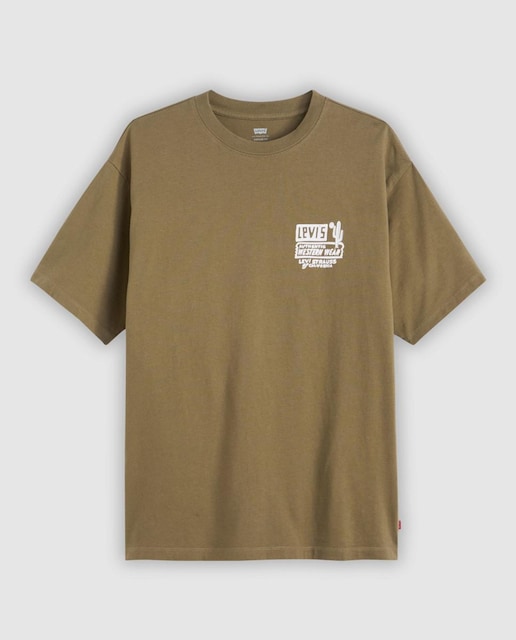 Imagen 0 de Camiseta de hombre de manga corta con cuello redondo