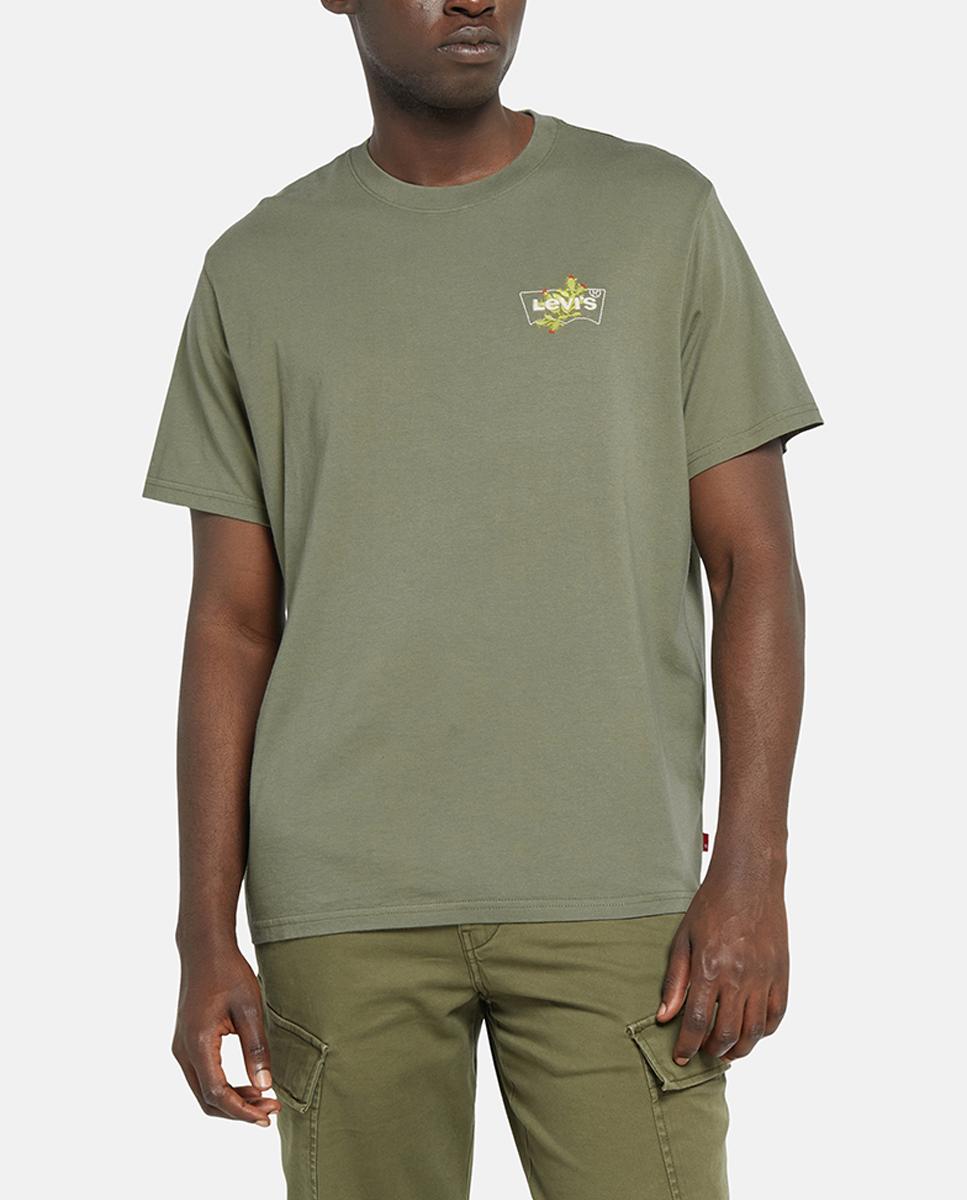 Imagen 0 de Camiseta de hombre de manga corta con cuello redondo