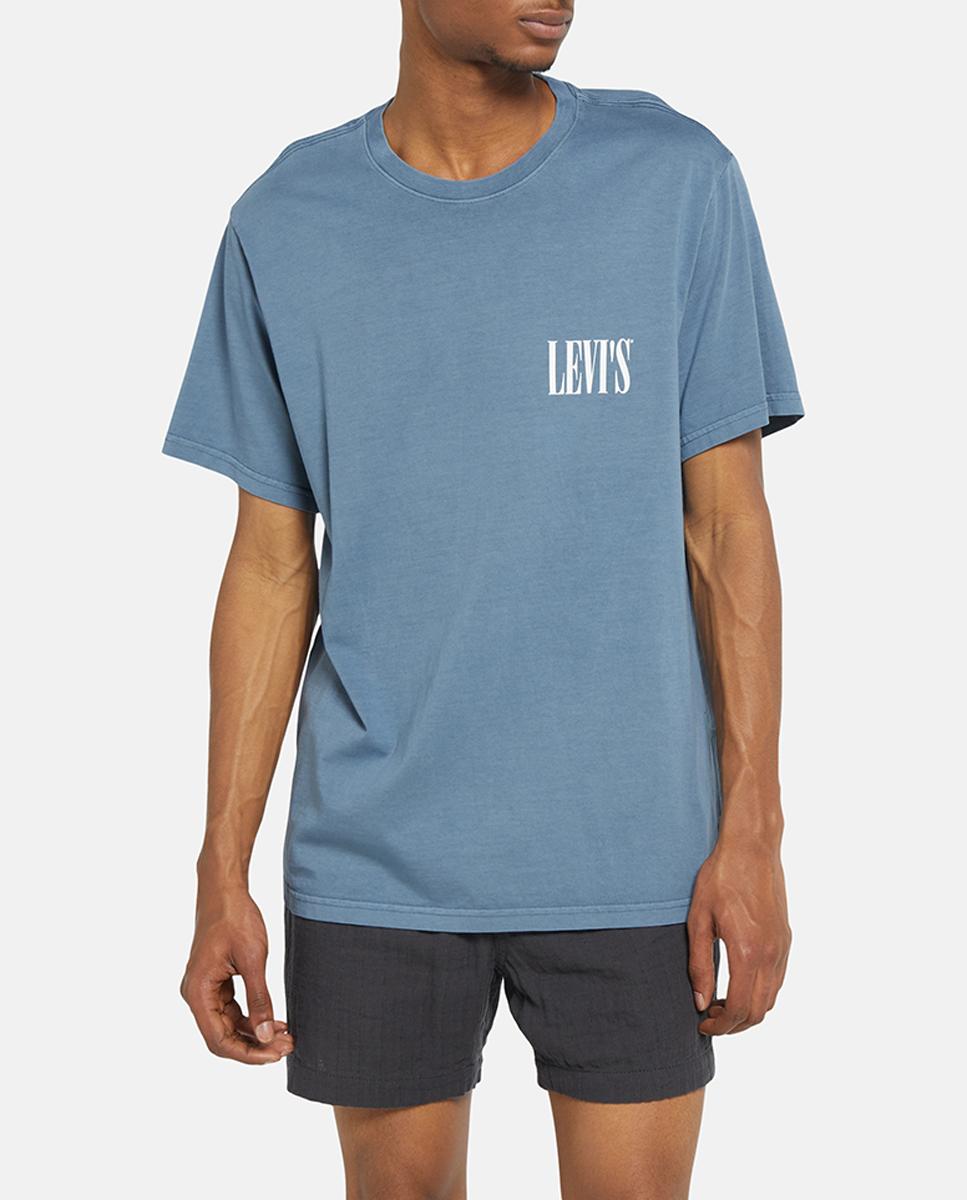 Imagen 0 de Camiseta de hombre de manga corta con cuello redondo