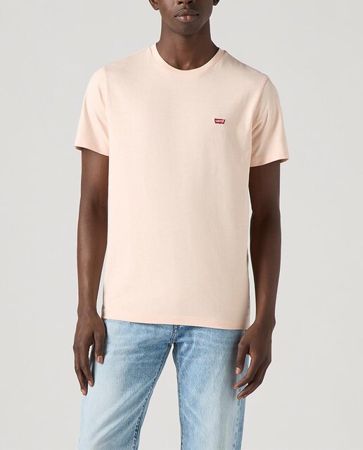 Imagen 0 de Camiseta de hombre de manga corta con cuello redondo