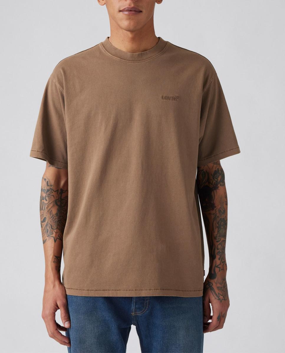Imagen 0 de Camiseta de hombre de manga corta con cuello redondo