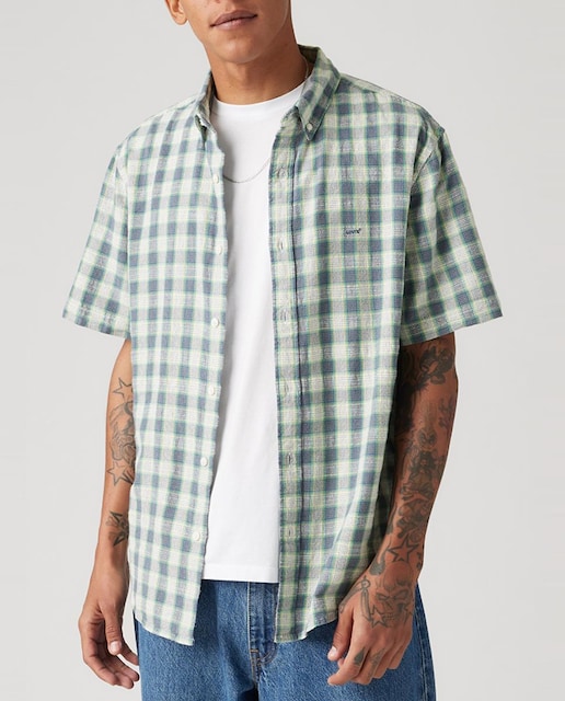 Imagen 0 de Camisa de algodón de hombre relaxed