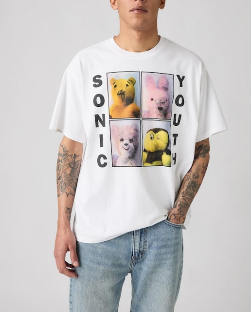 Imagen 0 de Camiseta de hombre de manga corta con cuello redondo