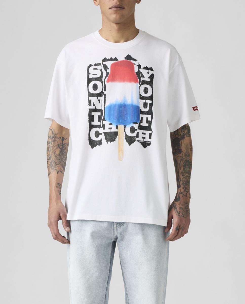 Imagen 0 de Camiseta de hombre de manga corta con cuello redondo