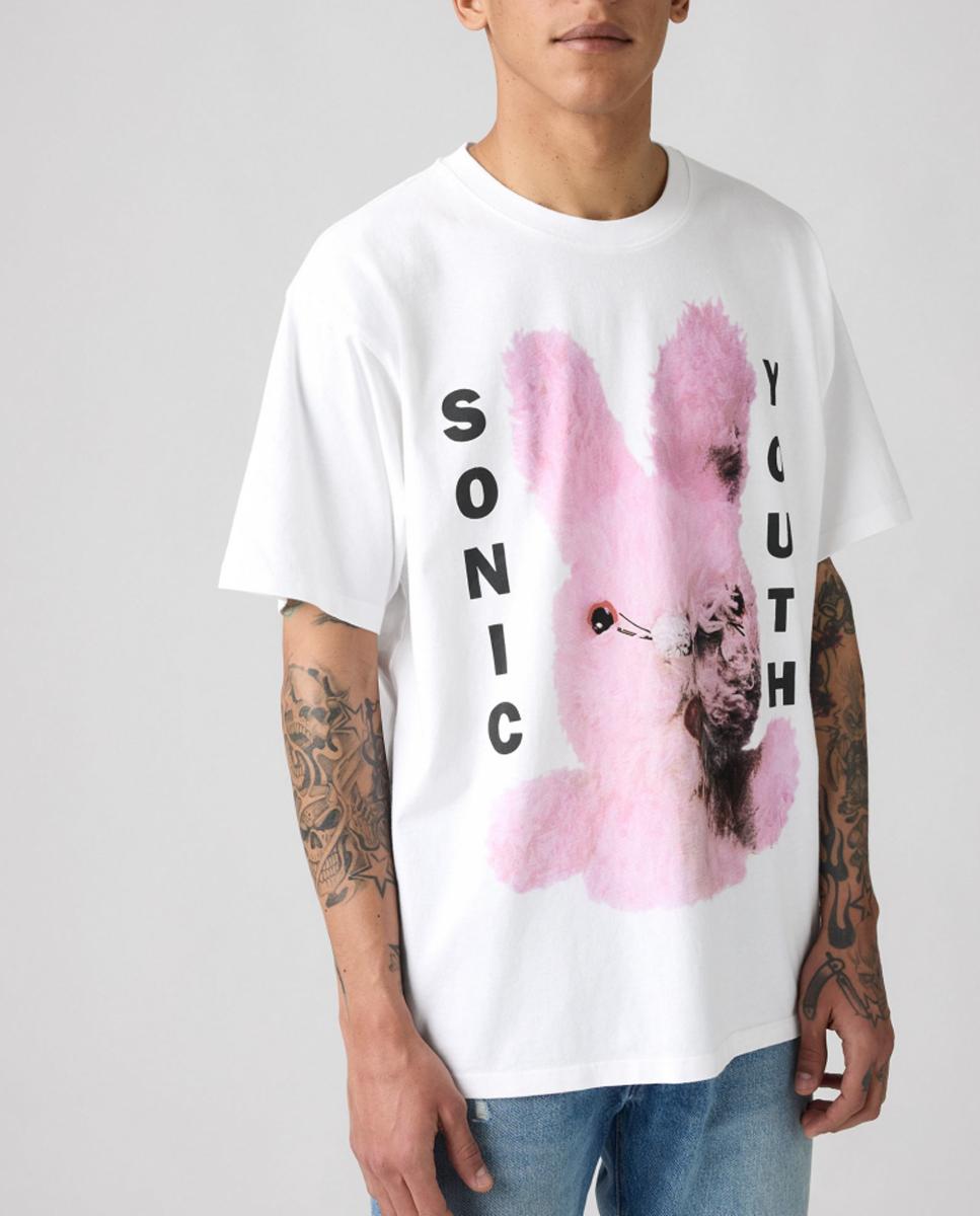 Imagen 0 de Camiseta de hombre de manga corta con cuello redondo
