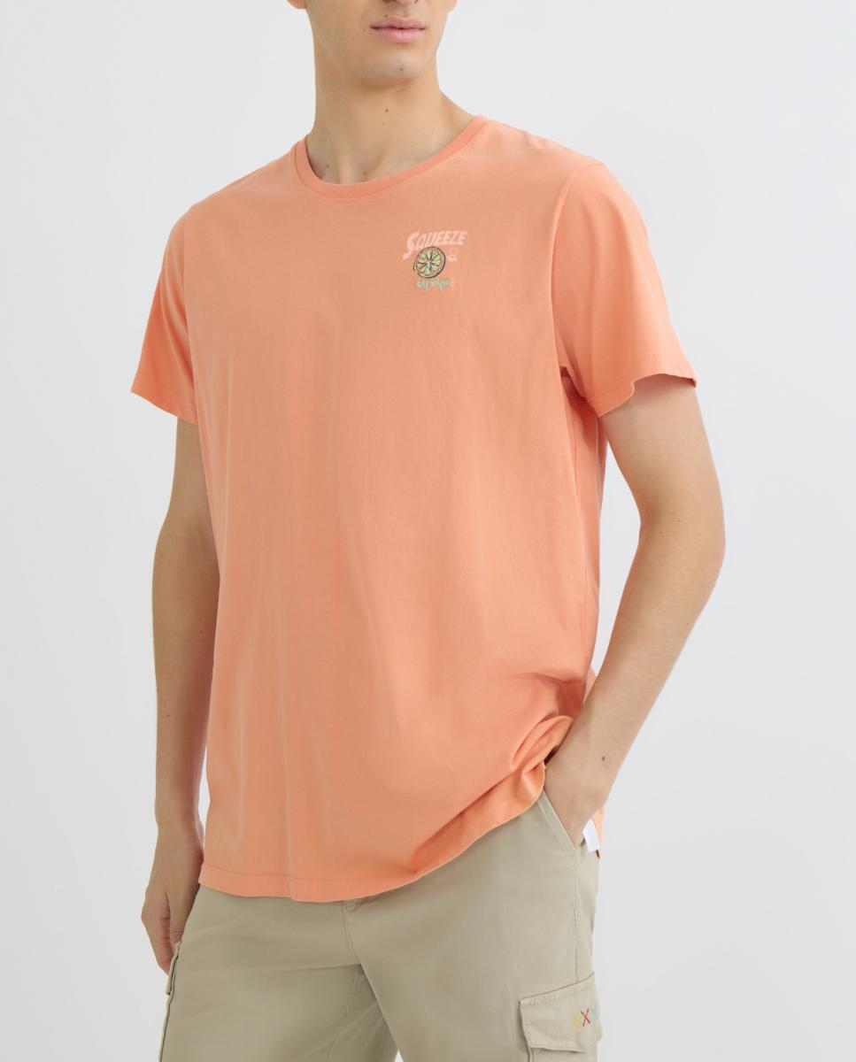 Imagen 0 de Camiseta hombre manga corta cuello caja