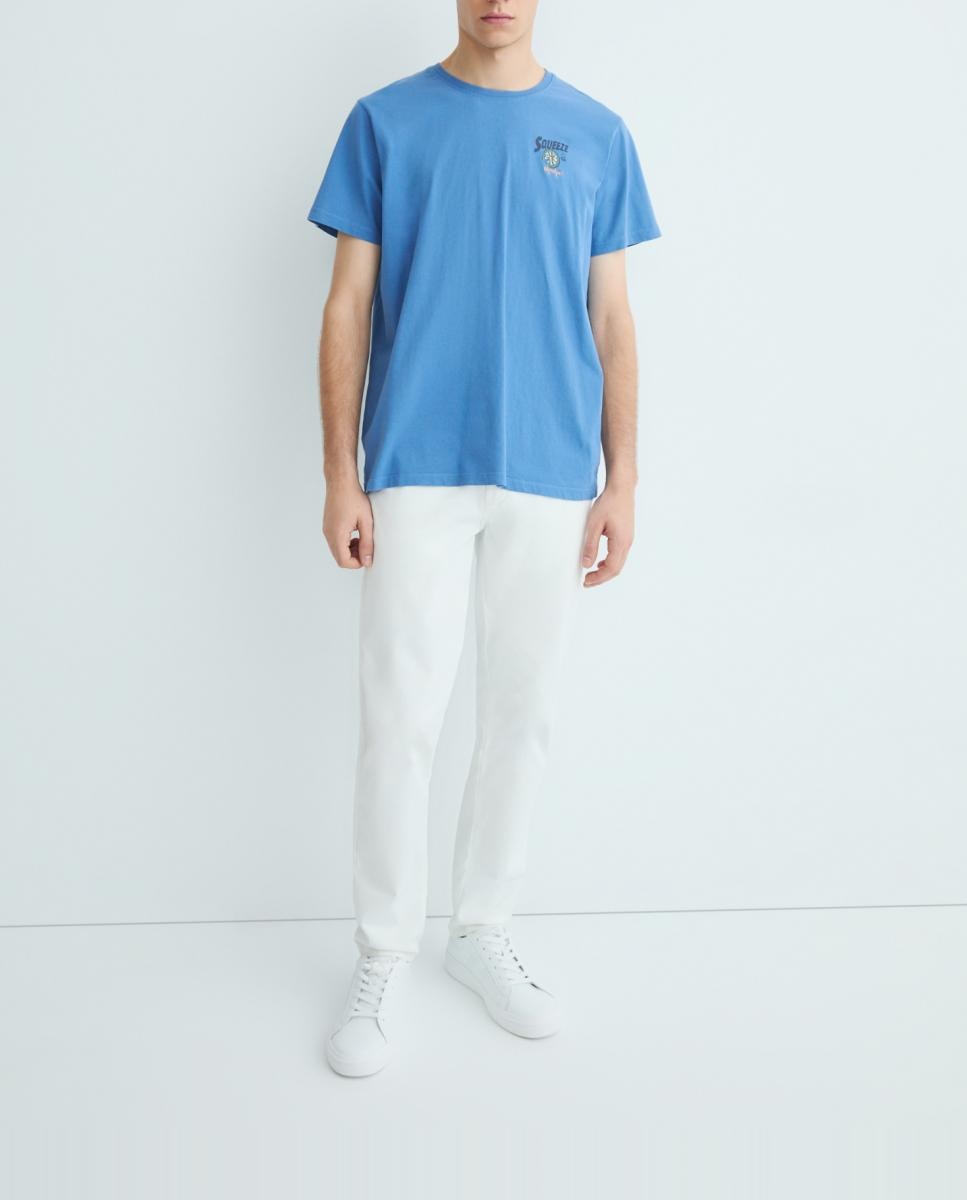Imagen 0 de Camiseta hombre manga corta cuello caja