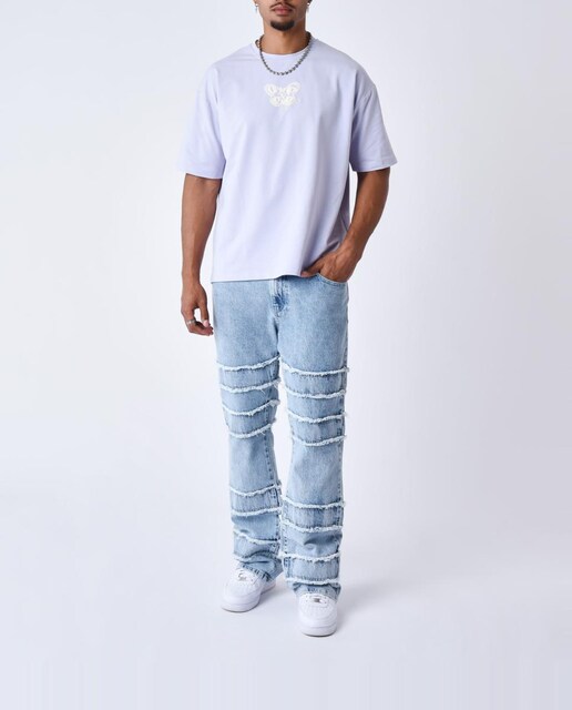 Imagen 0 de Camiseta de hombre manga corta de mariposa