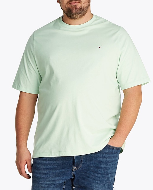 Imagen 0 de Camiseta de caballero con bandera bordada tallas grandes