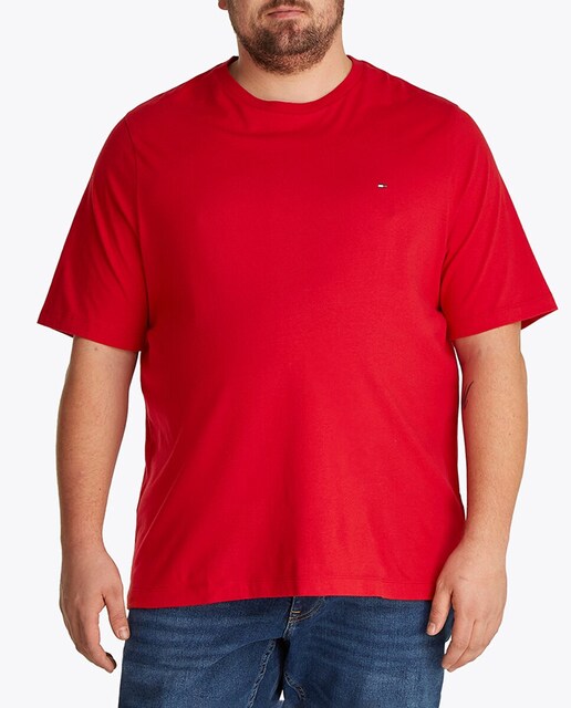 Imagen 0 de Camiseta de caballero con bandera bordada tallas grandes