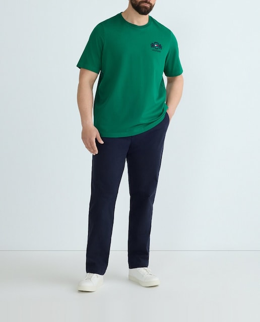Imagen 0 de Camiseta de manga corta con logo bordado tallas grandes