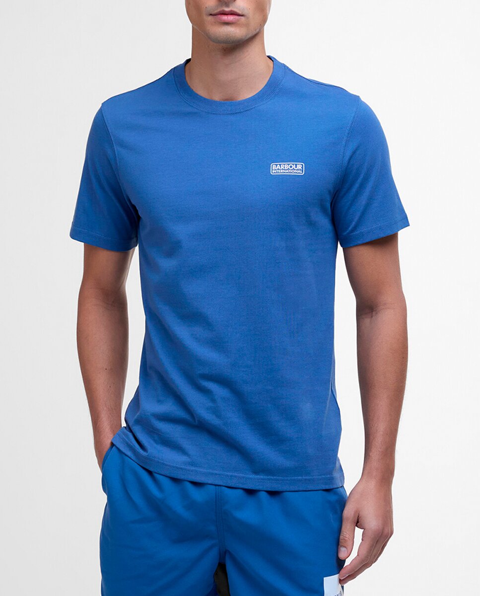 Imagen 0 de Camiseta de hombre básica de manga corta con logo pecho
