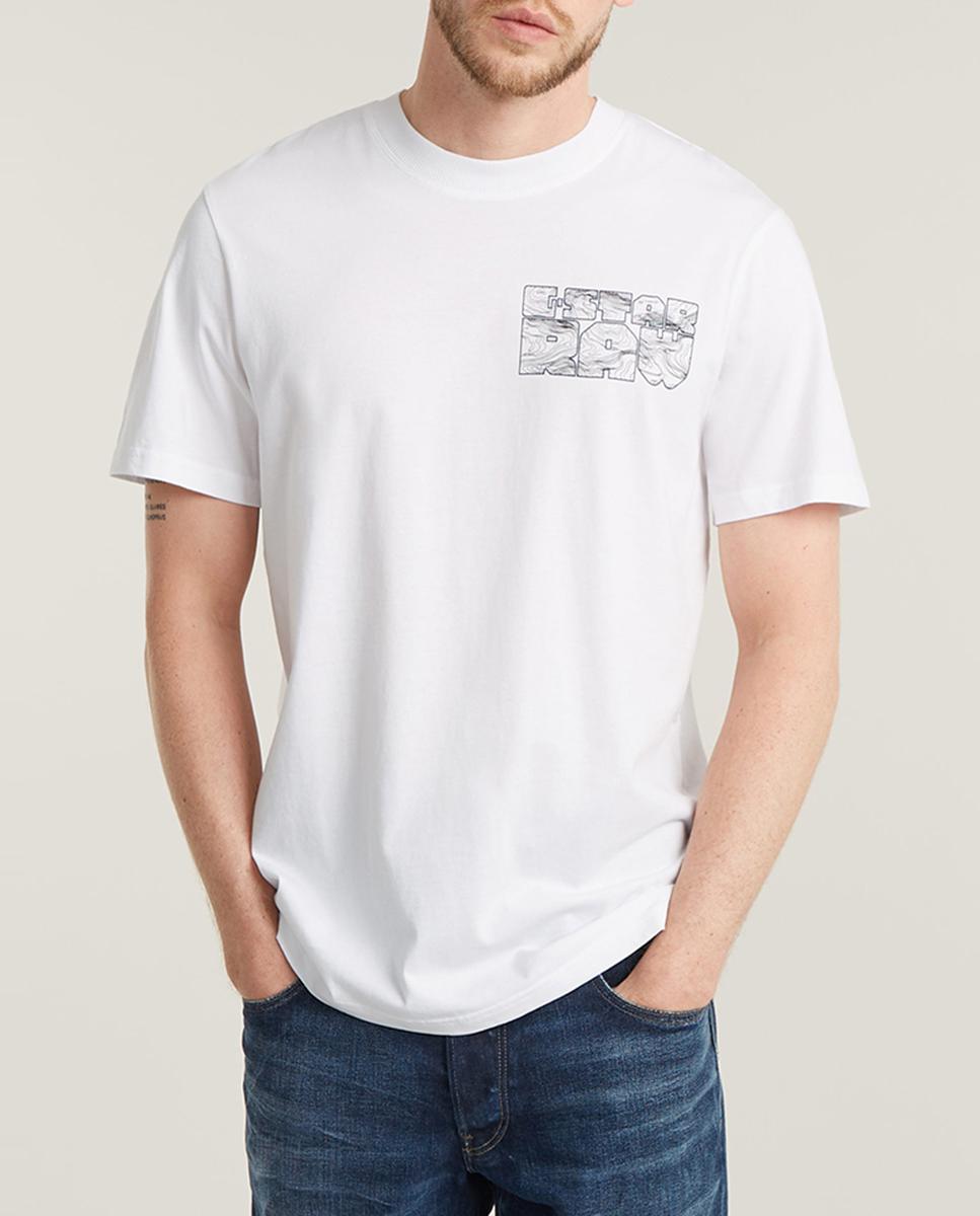 Imagen 0 de Camiseta Topography Chest Graphic de hombre
