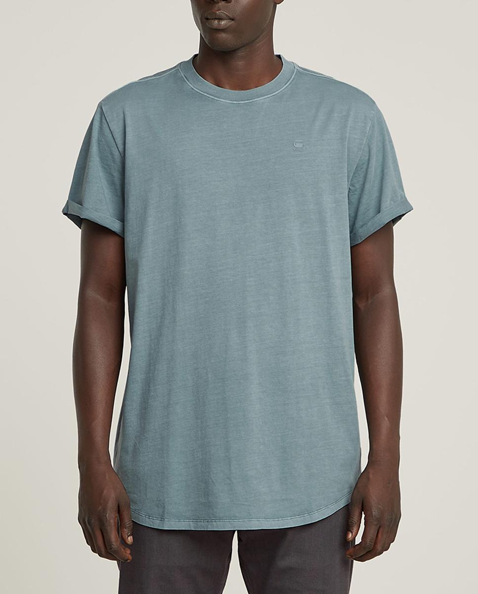 Imagen 0 de Camiseta de hombre gris de manga corta y cuello redondo