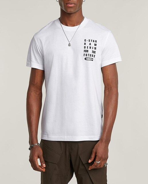 Imagen 0 de Camiseta Text Chest de hombre